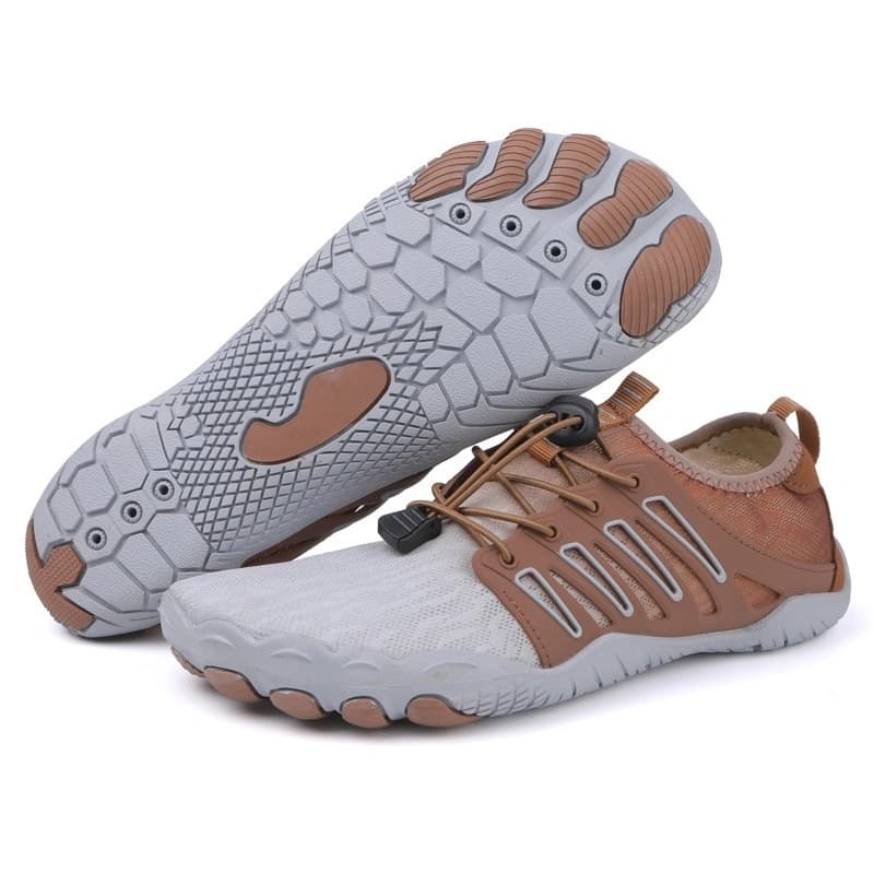 All-Terrain Breathable non-slip barefoot shoes Brown (Unisex)