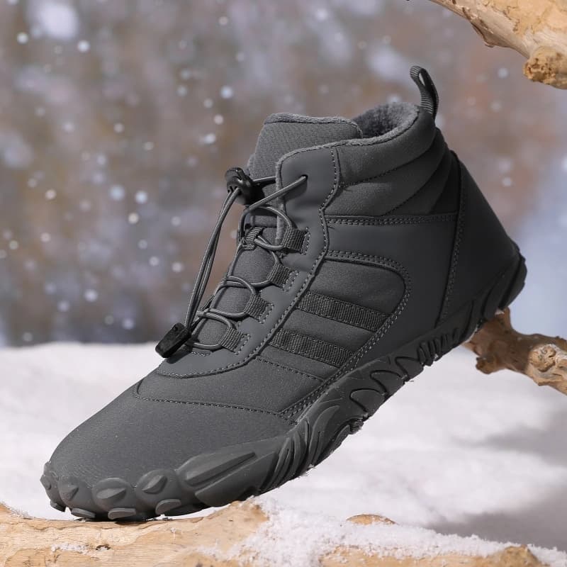 Breathable Light non-slip Winter Barefoot Shoes Gray (Unisex)
